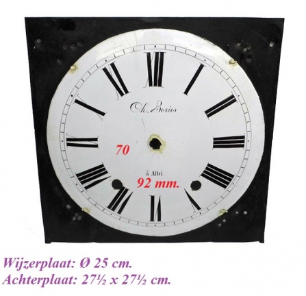 === Comtoise wijzerplaat = oud === 33593