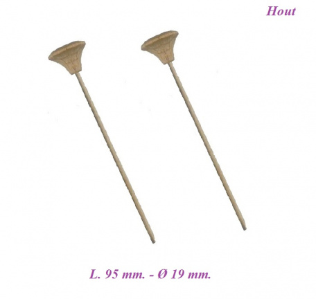 = 2 Trompetten voor Staartklok = 34380