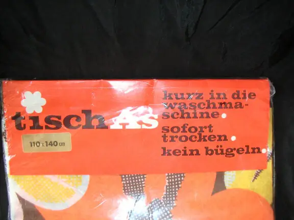 Vintage tafelkleed jaren '70, ongebruikt (Cv4b) - Afbeelding 3