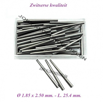 = Konische voorsteek stiften = staal 38039
