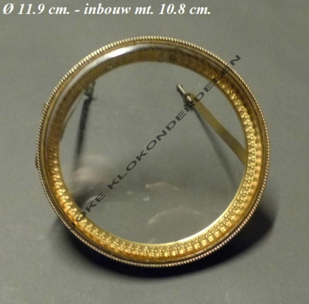 === Franse pendule deur = oud === 35846
