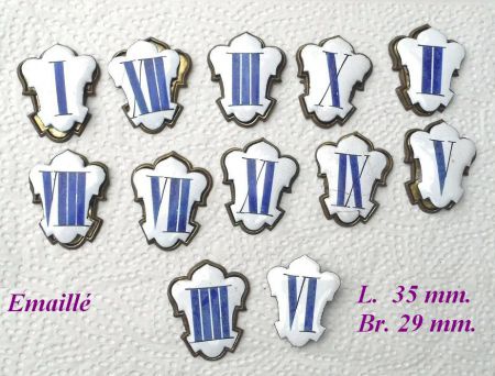 === Cartouches = emaillé = oud === 20277 - Afbeelding 2