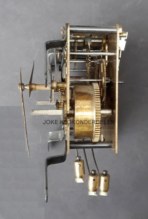 === Pendule uurwerk = Schatz = gebruikt === 38107 - Afbeelding 3