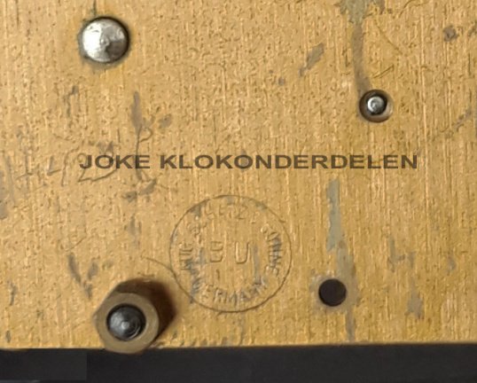=== Pendule uurwerk = Schatz = gebruikt === 38107 - Afbeelding 5