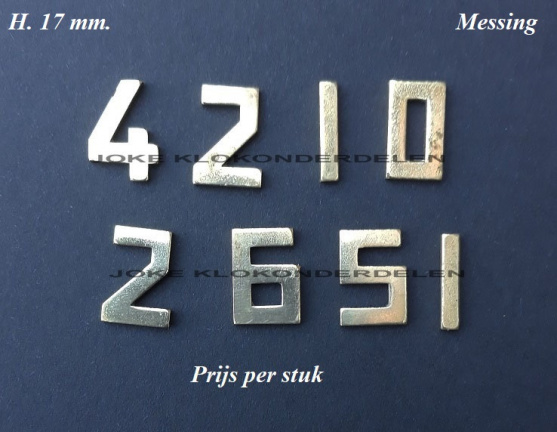 === Wijzerplaat cijfers = gebruikt === 38170 - nr. 1