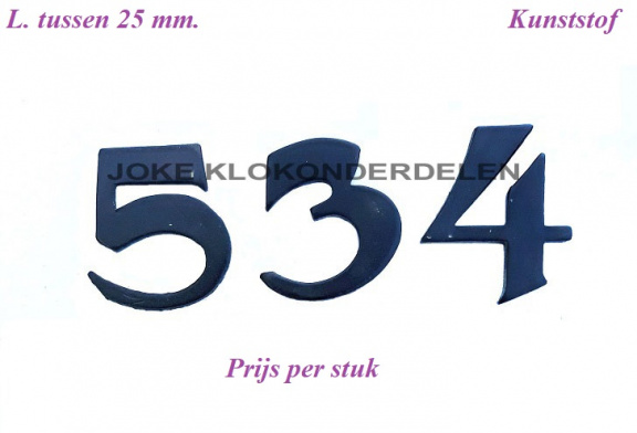 === Wijzerplaat cijfers = gebruikt === 38166 - nr. 1