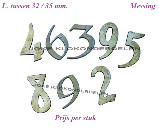 === Wijzerplaat cijfers = gebruikt === 38163 - nr. 1