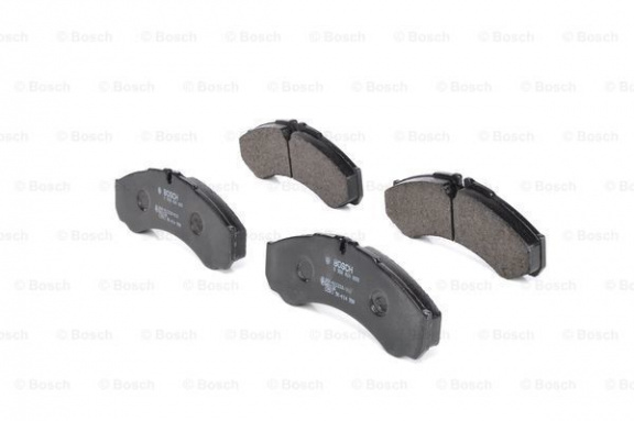 Remblokken Set Vooras BOSCH 0986424833 Iveco Daily - nr. 1