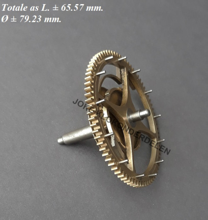 === Kettingrad = Engelse staande klok = oud === 38272