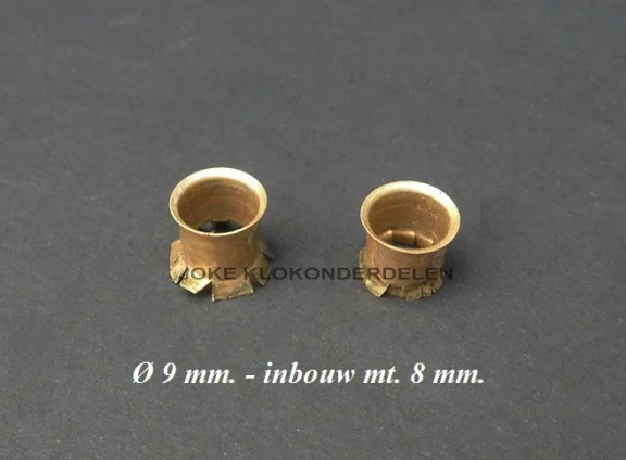 = 2 Wijzerplaat busjes = Franse pendule 37949