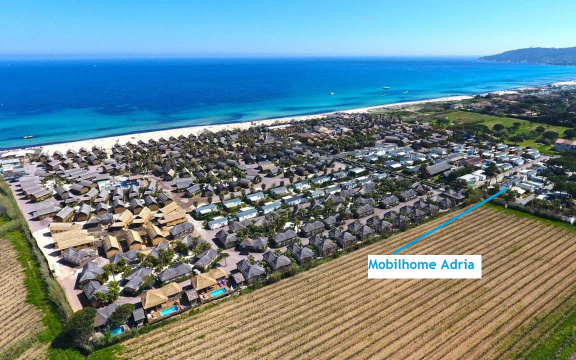 te huur stacaravans in Zuid Frankrijk direct aan de Middellandse Zee - nr. 1