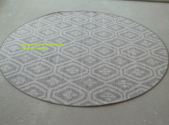 Desso&EX 140cm Vloerkleed gefestonneerd rond - nr. 1