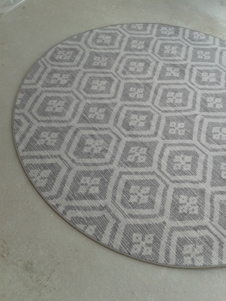 Desso&EX 140cm Vloerkleed gefestonneerd rond - Afbeelding 2