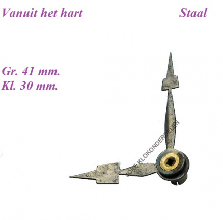 === Wijzers Franse pendule = oud === 37403