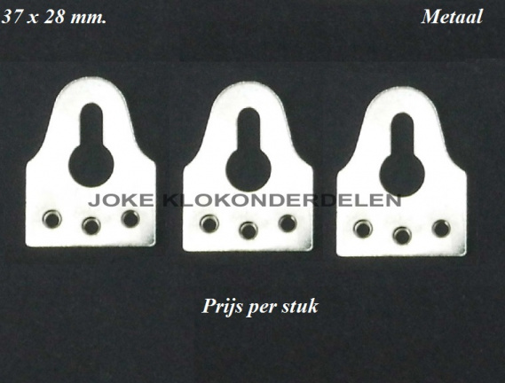 === Klokkast ophanghaak = z.g.a.n. === 37627 - nr. 1