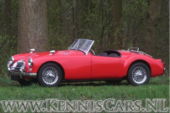 MG A type - 1957 Roadster Convertible - Afbeelding 3
