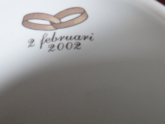 Huwelijksbeker Willem Alexander en Maxima - 2 Februari 2002. - Afbeelding 2