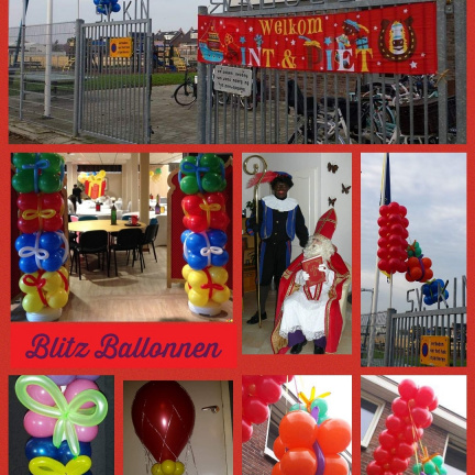 Ballondecoraties Sinterklaas
