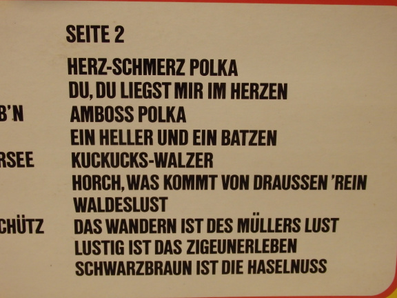 LP - 20 Stimmungs Hits. - Afbeelding 3