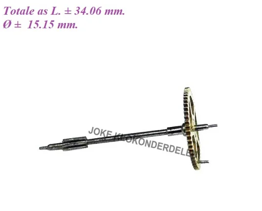 = Voorslagrad Franse pendule/regulateur = 38722