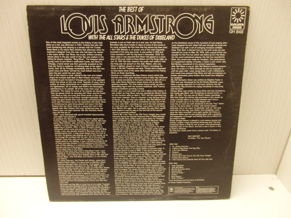 LP - The Best of Louis Armstrong - jazz. - Afbeelding 2