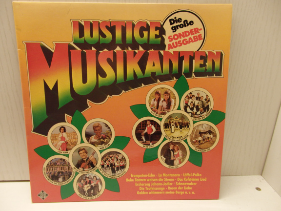 LP - Lustige musikanten. - nr. 1
