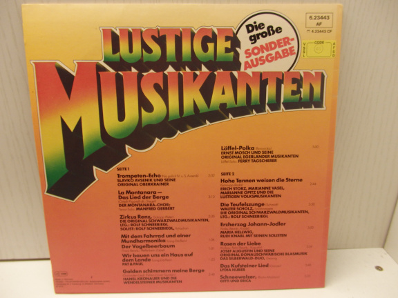 LP - Lustige musikanten. - Afbeelding 2