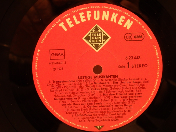 LP - Lustige musikanten. - Afbeelding 5