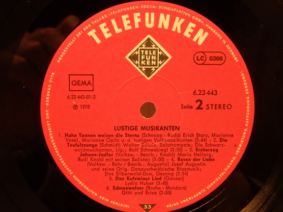 LP - Lustige musikanten. - Afbeelding 6