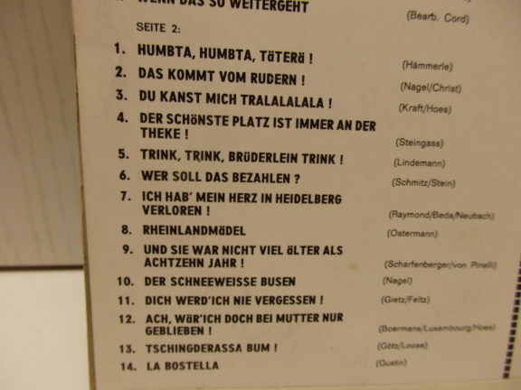 LP - 28 Stimmungs Bomben. - Afbeelding 3