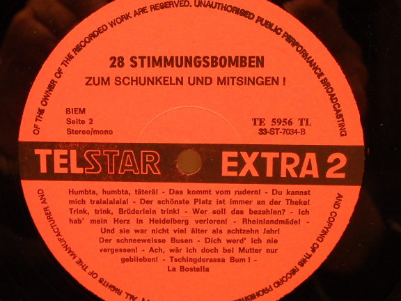 LP - 28 Stimmungs Bomben. - Afbeelding 5