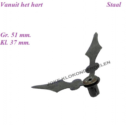 === Wijzers Franse pendule = oud === 38900