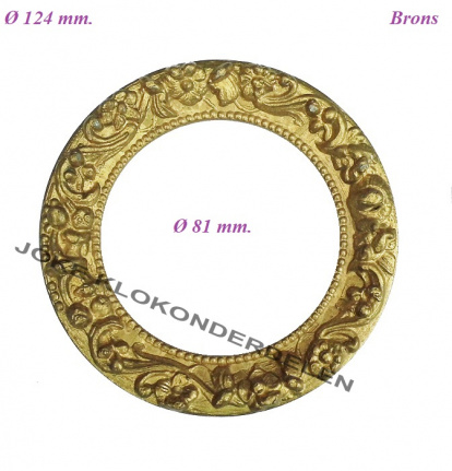 === Pendule ring = brons = gebruikt === 39035