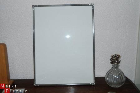Prachtig oud fotolijstje bol glas mooie hoekjes - Afbeelding 3