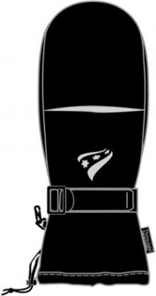 SENIOR Ski Wanten Touson Zwart S t/m XL * - Afbeelding 3