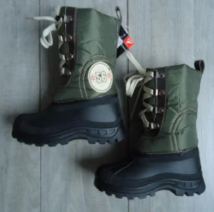 Nieuwe Jongens SNOWBOOTS GROEN maat 31 t/m 41* - nr. 1