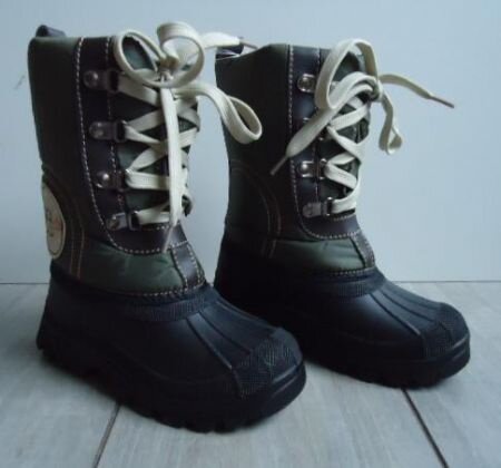 Nieuwe Jongens SNOWBOOTS GROEN maat 31 t/m 41* - Afbeelding 2