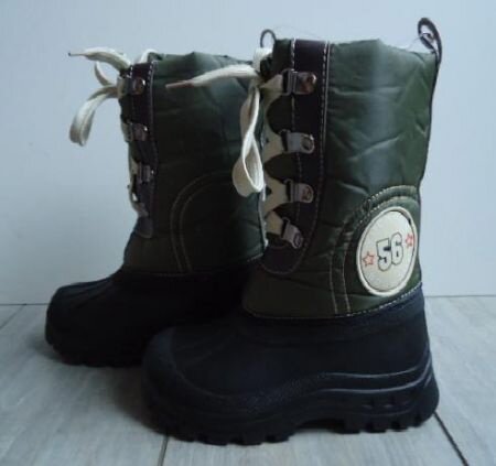 Nieuwe Jongens SNOWBOOTS GROEN maat 31 t/m 41* - Afbeelding 7
