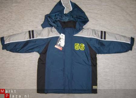Nieuw Rucanor Ski Jack maat 104 (Marine/Zwart) - Afbeelding 4