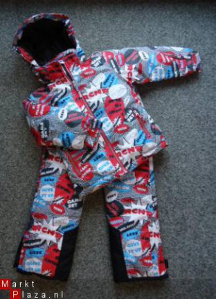 Nieuwe !! Ski broek allover geprint maat 116 - Afbeelding 6