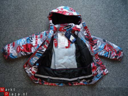 RUCANOR Ski/winterjack allover print maat 116 - Afbeelding 2