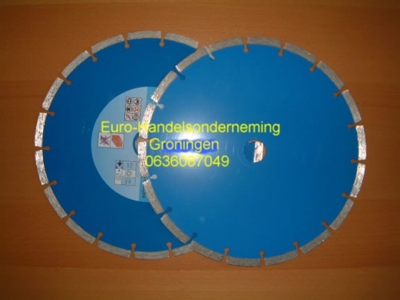 Diamant-doorschlijpschijven zeer goede kwaliteit 230x22,2 mm 18 segmente