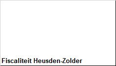 Fiscaliteit Heusden-Zolder - Afbeelding 2