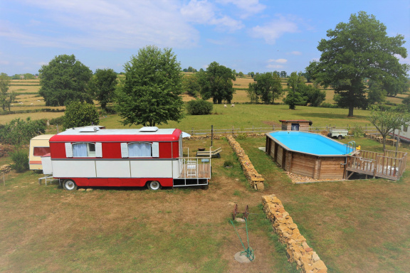 Vakantiehuis Les Chatelets en pipowagens Bourgogne - Afbeelding 5