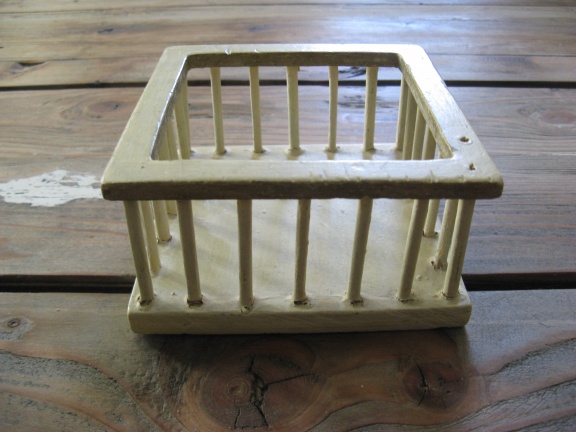 Voor in het poppenhuis...een antieke franse box...Jaren 30/40! - nr. 1