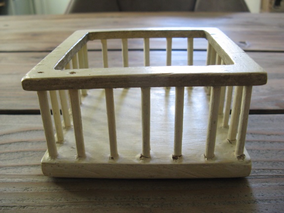 Voor in het poppenhuis...een antieke franse box...Jaren 30/40! - Afbeelding 3