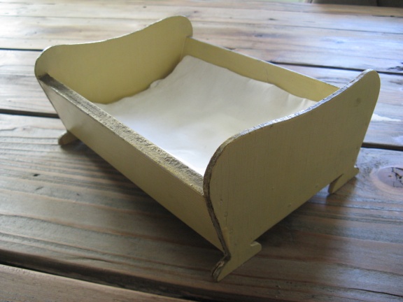 Voor in het poppenhuis...een antiek frans bed...Jaren 30/40! - nr. 1