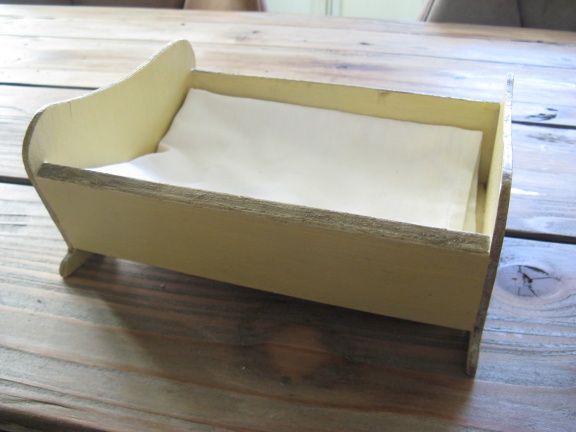 Voor in het poppenhuis...een antiek frans bed...Jaren 30/40! - Afbeelding 2