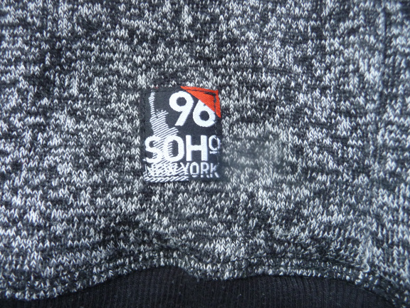 Soho grijs gemeleerde dunne trui maat XL. - Afbeelding 2