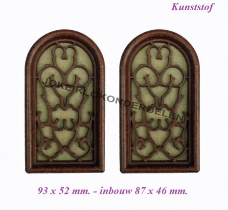 === 2 Galmgat ornamenten = gebruikt = 39150